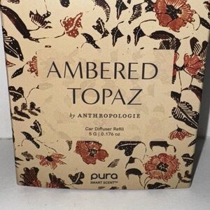 Ambered Topaz by Anthropologie for Pura Smart Scent Car Diffuser – Brand New